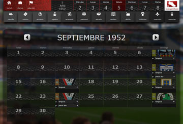 Captura del manual: Calendario